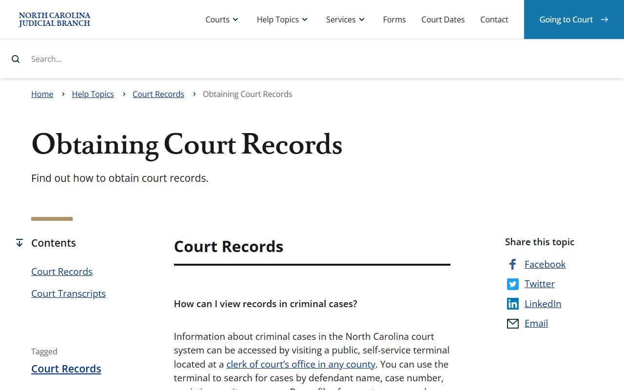 Bladen County court records obtaining court records help topic